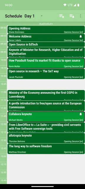 Screenshot 1 von LibreOffice 2024 Schedule