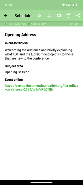 Screenshot 2 von LibreOffice 2024 Schedule