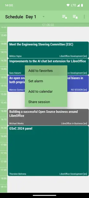 Screenshot 3 von LibreOffice 2024 Schedule