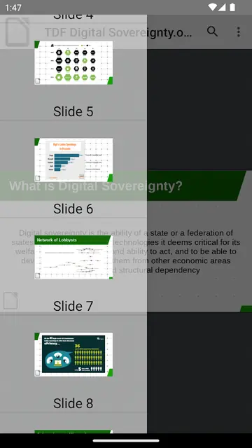 Screenshot 4 von LibreOffice Viewer