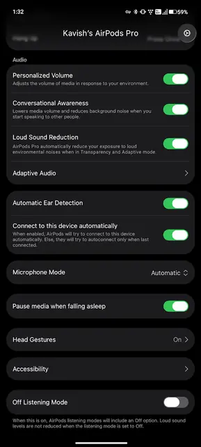 Screenshot 2 of LibrePods