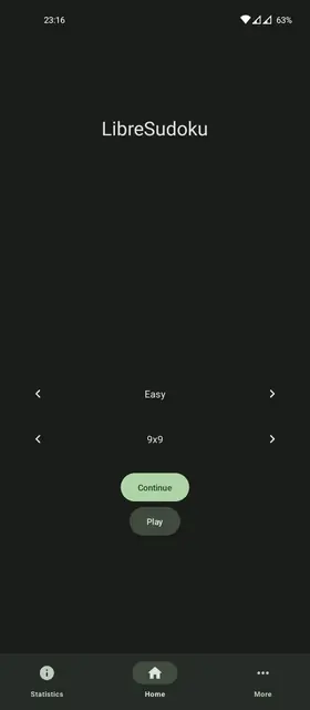 Screenshot 1 von LibreSudoku