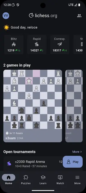 Screenshot 1 von Lichess
