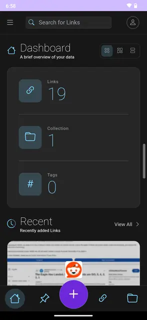 Screenshot 2 von LinkDroid for Linkwarden