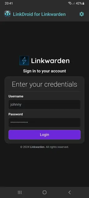 Screenshot 3 von LinkDroid for Linkwarden
