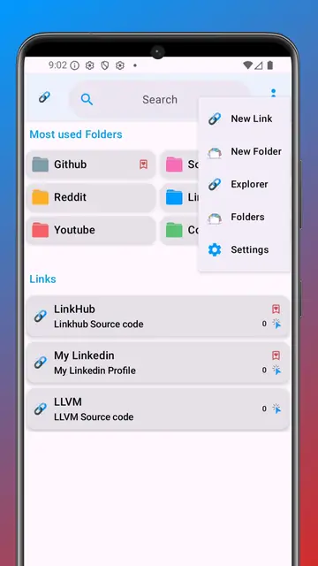Screenshot 1 von LinkHub
