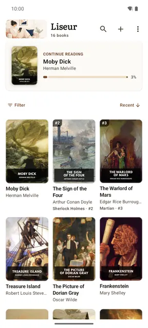 Screenshot 1 of Liseur