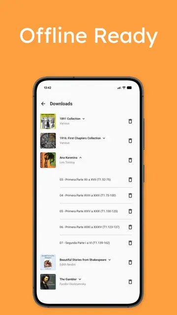 Screenshot 4 of Lissen: Audiobookshelf client