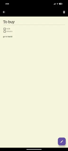 Screenshot 2 von Literal Memo