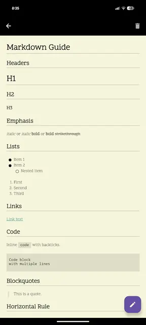 Screenshot 3 von Literal Memo