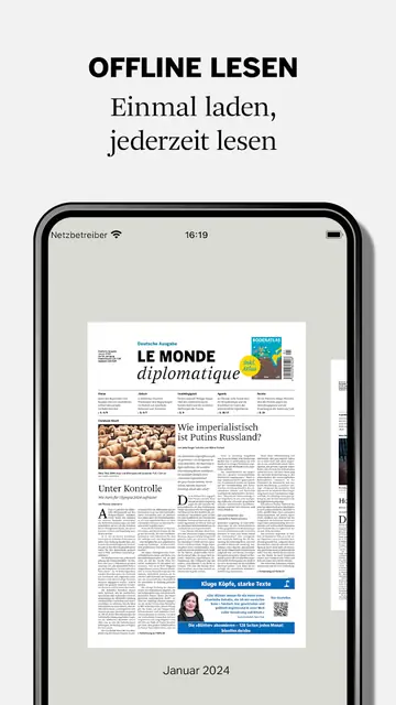 Screenshot 2 of LMd - Le Monde diplomatique DE