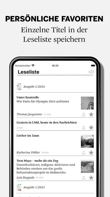 Screenshot 3 of LMd - Le Monde diplomatique DE