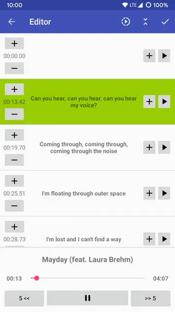 Screenshot 3 von LRC Editor