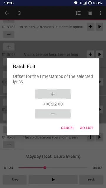Screenshot 4 von LRC Editor