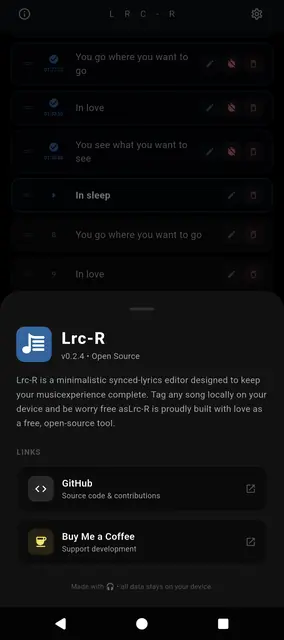Screenshot 4 of Lrc-R