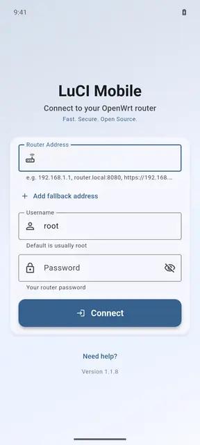 Screenshot 4 von LuCI Mobile