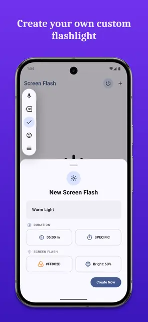 Screenshot 2 of Lumolight: Screen & Flashlight