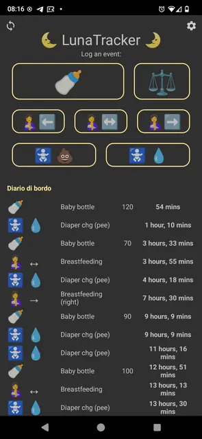 Screenshot 1 of 🌜 LunaTracker 🌛