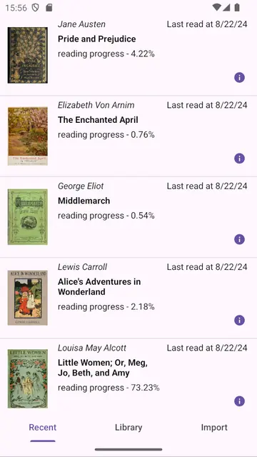 Screenshot 1 von LxReader