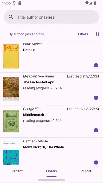 Screenshot 2 von LxReader