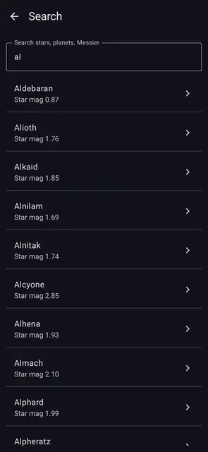 Screenshot 2 of MA Astronomy