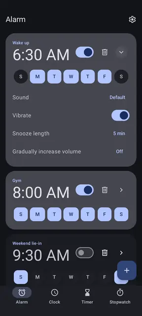Screenshot 1 of MA Clock