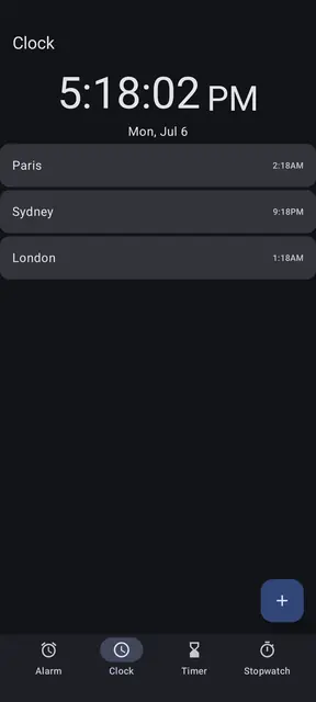 Screenshot 2 of MA Clock