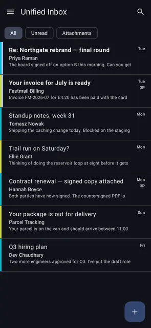 Screenshot 1 of MA Email