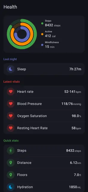 Screenshot 1 of MA Health