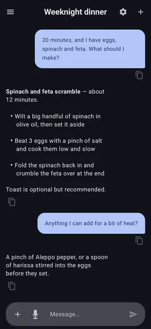 Screenshot 1 of MA Openassistant