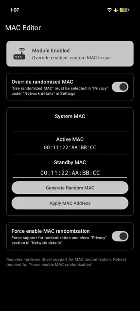 Screenshot 1 von MAC Editor