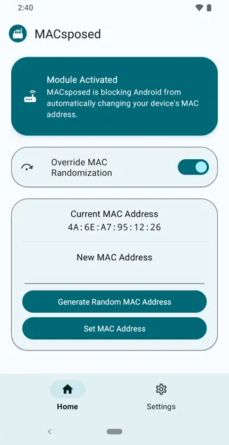 Screenshot 1 of MACsposed