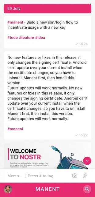 Screenshot 2 of Manent