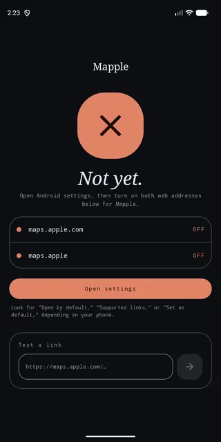 Screenshot 3 von Mapple: Redirect Apple Maps