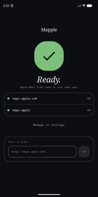 Screenshot 4 von Mapple: Redirect Apple Maps