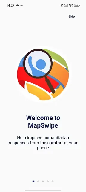 Screenshot 1 von MapSwipe