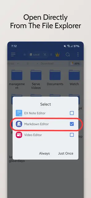 Screenshot 3 of Markdown Editor