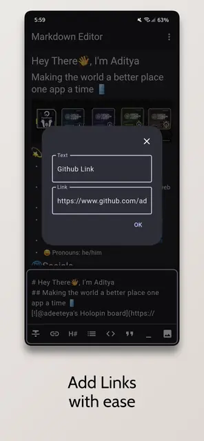 Screenshot 4 of Markdown Editor
