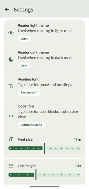 Screenshot 4 of MarkReader - Markdown Reader