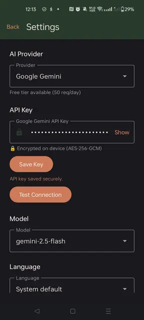 Screenshot 3 of Maskan — Private AI Chat