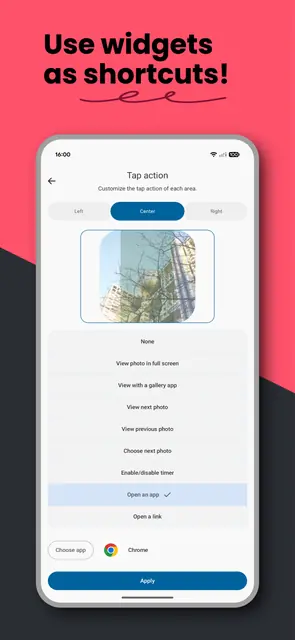 Screenshot 1 von Material Photo Widget