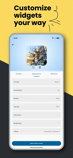 Screenshot 2 von Material Photo Widget
