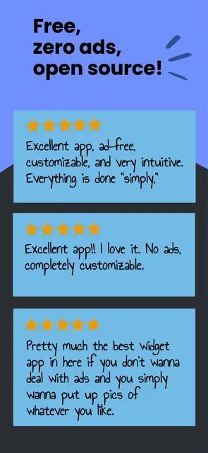 Screenshot 3 von Material Photo Widget