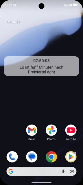 Screenshot 1 of Math Clock
