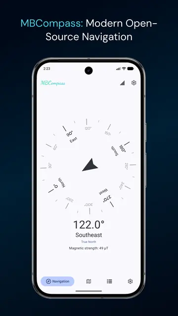 Screenshot 1 of MBCompass