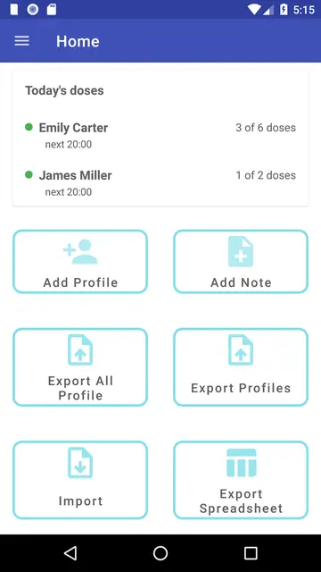 Screenshot 1 of Medic Log