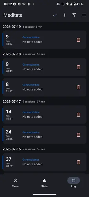 Screenshot 3 von Meditate