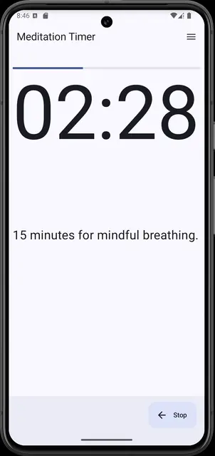 Screenshot 3 of Meditation Timer