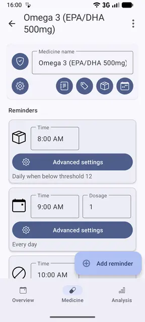 Screenshot 3 of MedTimer: Med & Pill Reminder