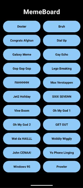 Screenshot 1 von MemeBoard